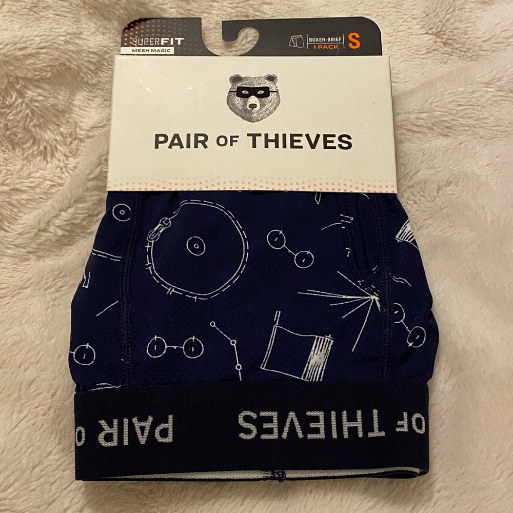 Pair of Thieves Mesh Magic Super Fit Boxer Brief Size Small (28-30") NWT